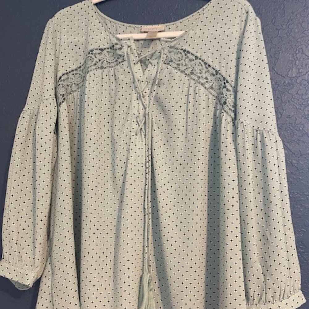 Light Blue Blouse